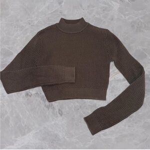 NWOT Garage Dark Army Green Turtleneck Sweater